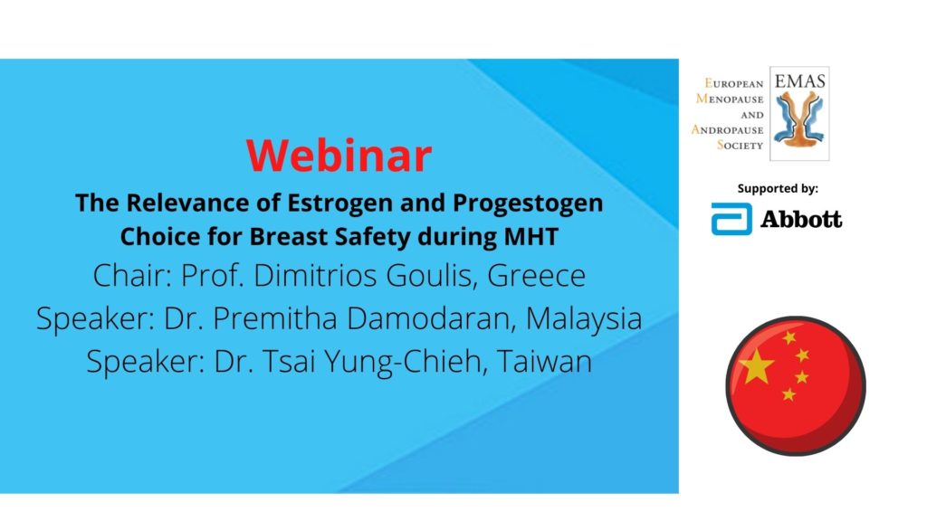 The Relevance of Estrogen and Progestogen Choice for Breast Safety during MHT (CN)
