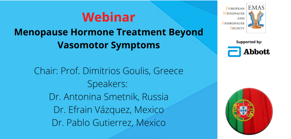 Menopause Hormone Treatment Beyond Vasomotor Symptoms (PT)